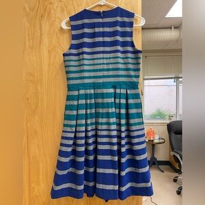 Beautiful multicoloured dress. Perfect condition minus a thin belt needed.